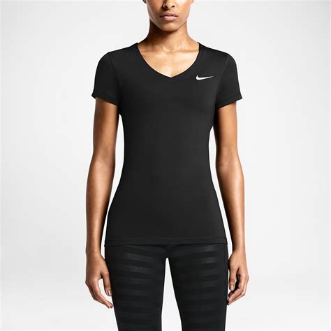 nike pro v neck damen|Womens V.